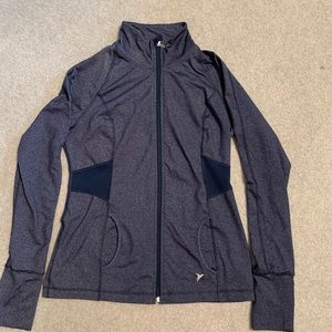 Zip-up activewear jacket